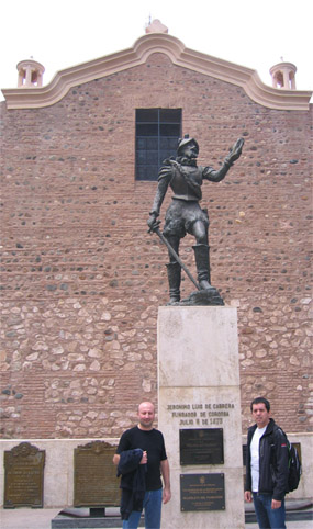 Jerónimo Luis de Cabrera Monument - Córdoba City - Argentina